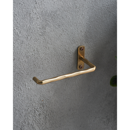 Toilet paper holder, HDWELO, brushed brass finish