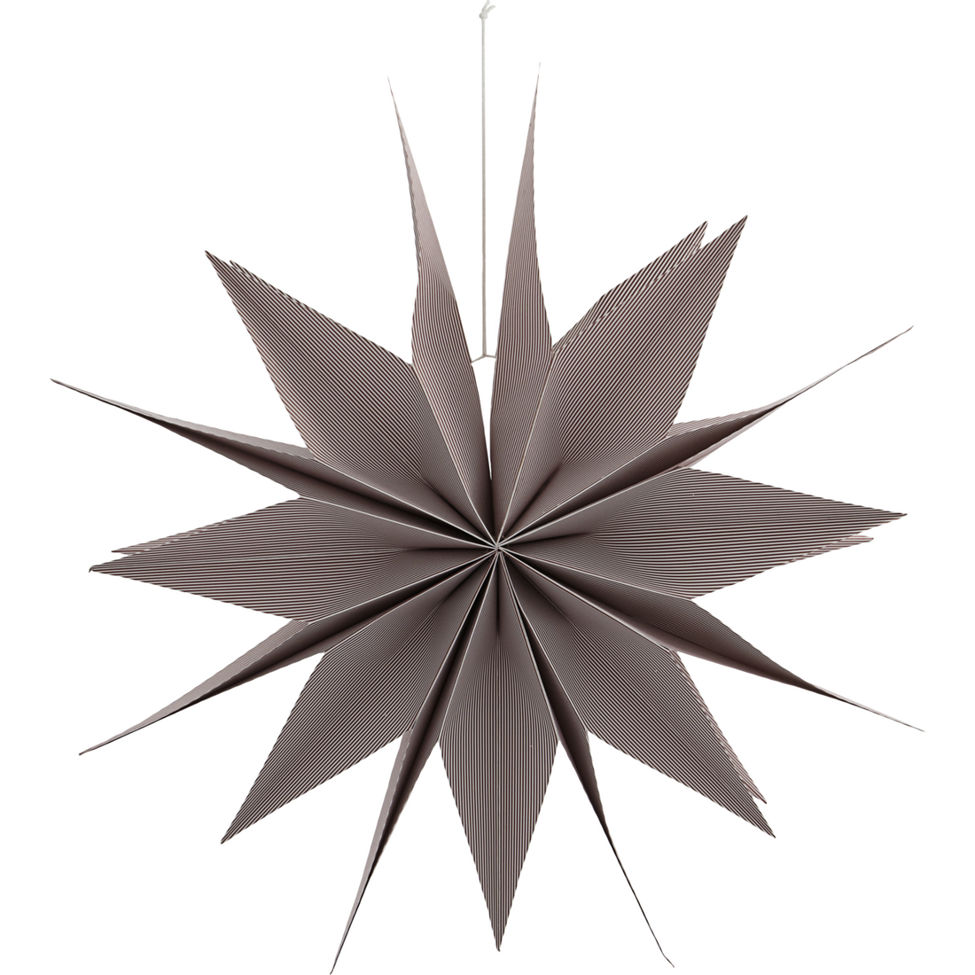 Star, hdcapella, burnt red; white