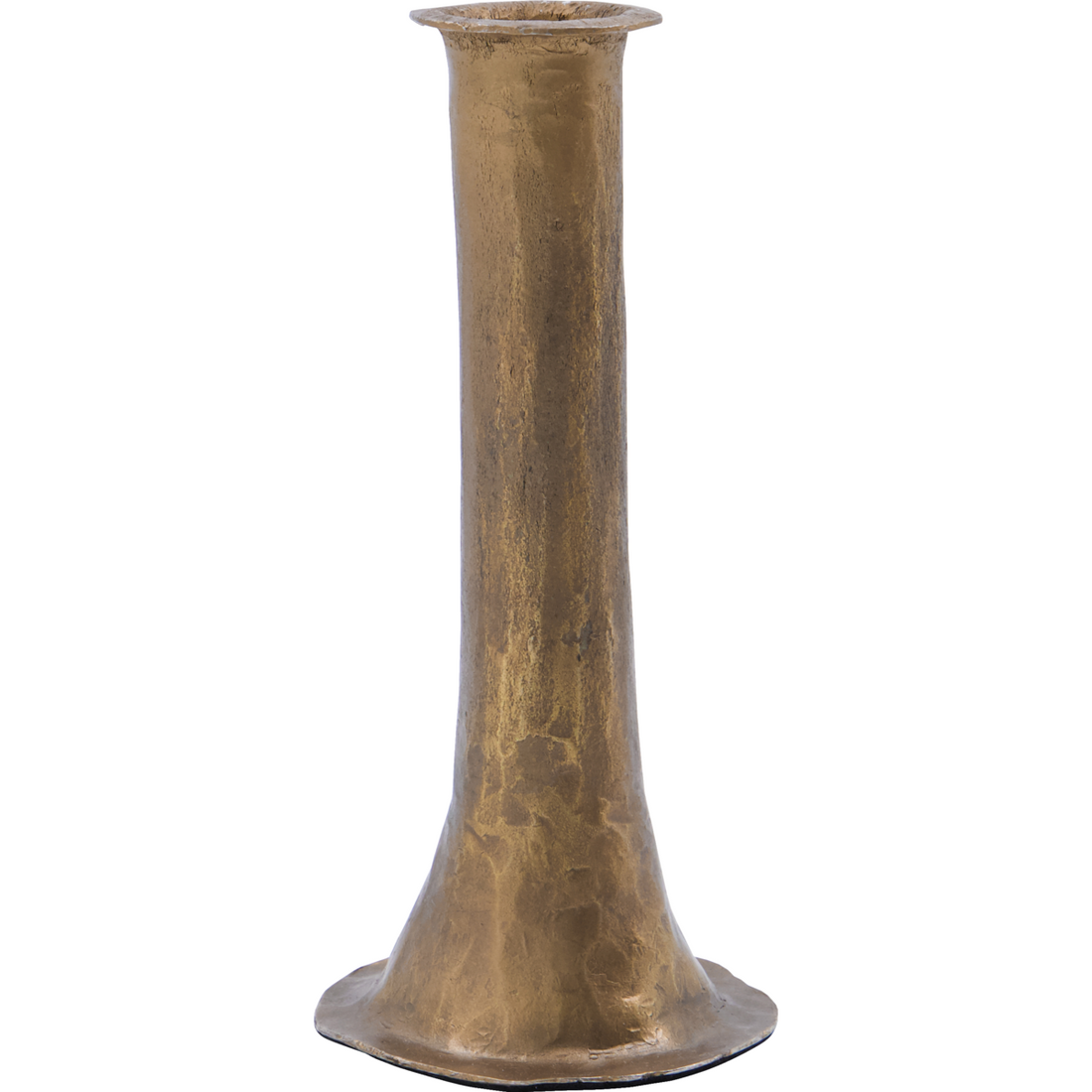 Candlestick, hdticca, antique gold