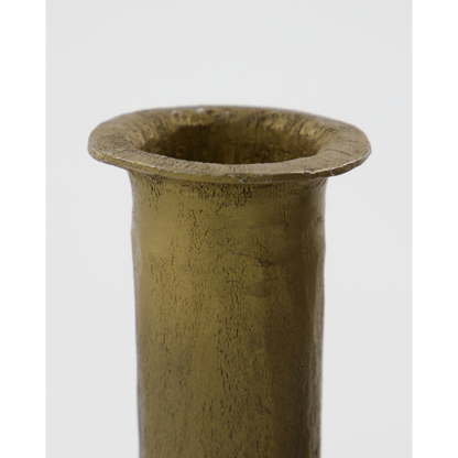 Candlestick, hdticca, antique gold