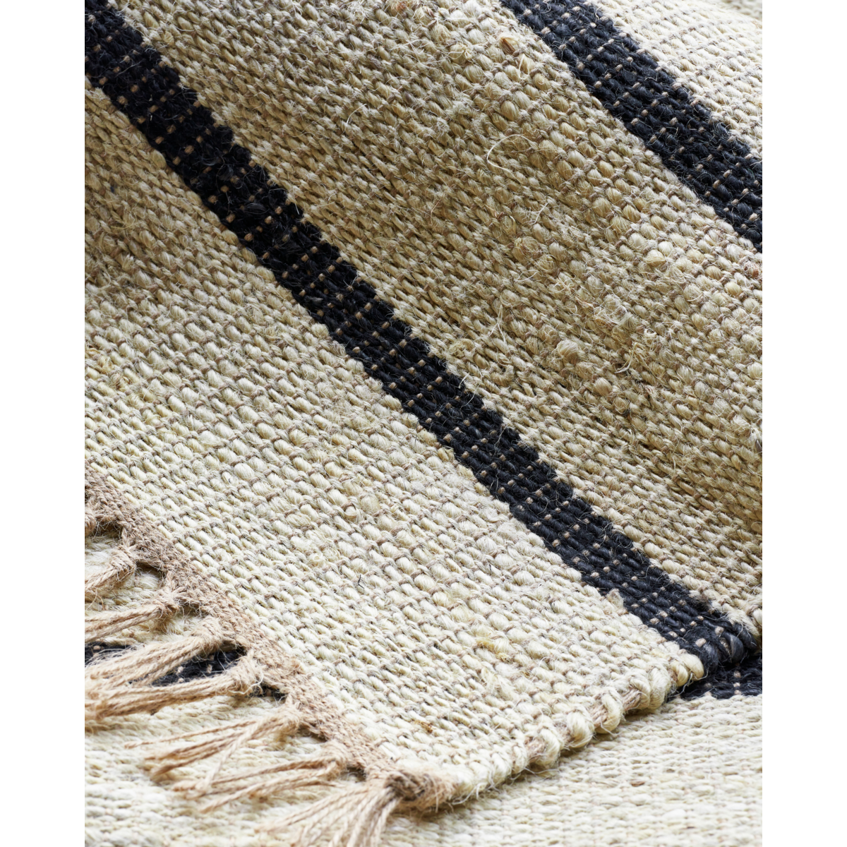 Blanket, hdsima, black; natural