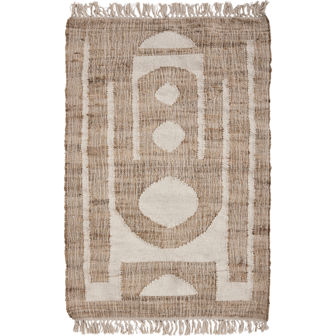 Blanket, hdrostro, nature; raw white