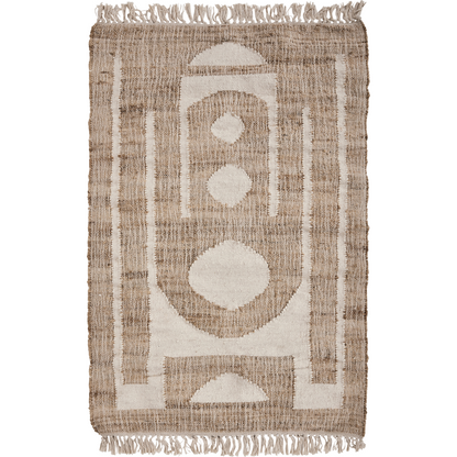 Blanket, hdrostro, nature; raw white