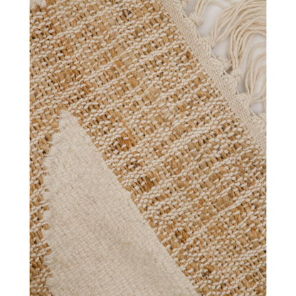 Blanket, hdrostro, nature; raw white