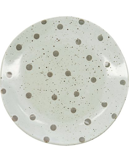 Plate, HDDots, Beige