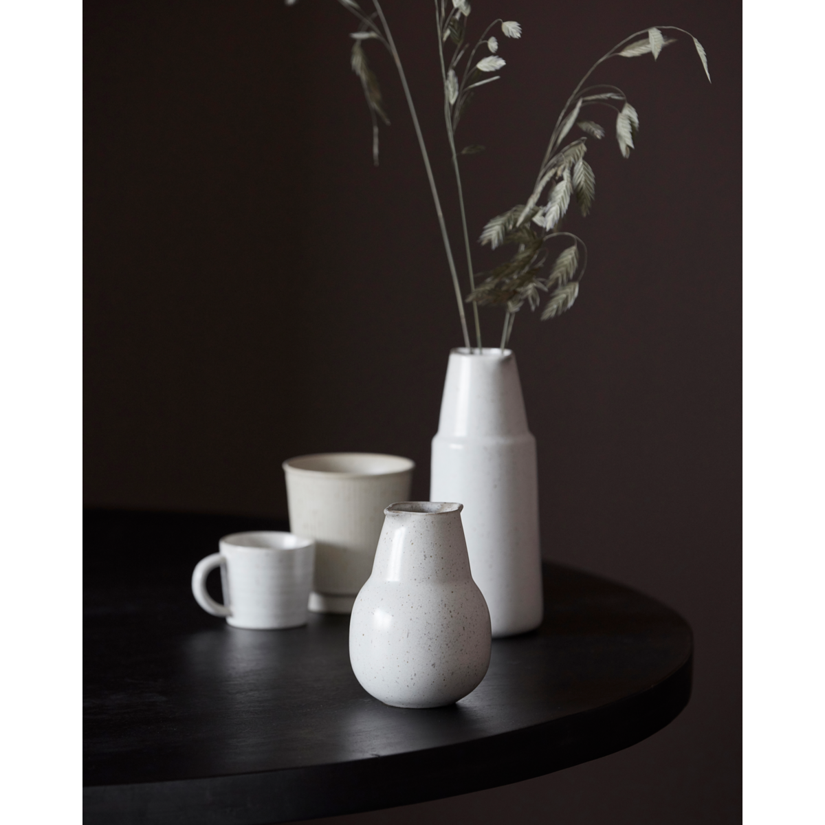 Bottle, hdpion, gray; white