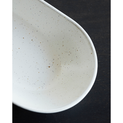 Serving dish, hdpion, gray; white