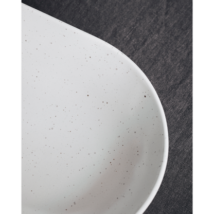 Serving dish, hdpion, gray; white