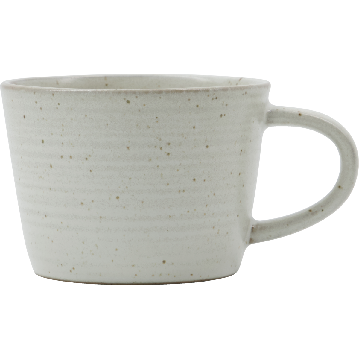 Cup with saucer, hdpion, gray; white