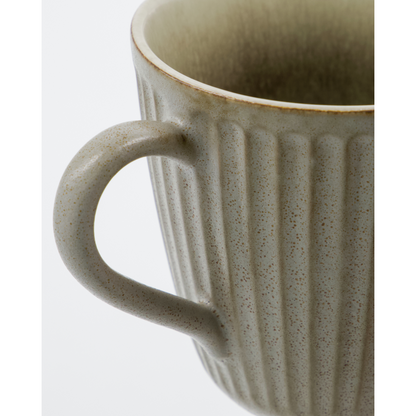 Mugs, hdpleat, gray; brown
