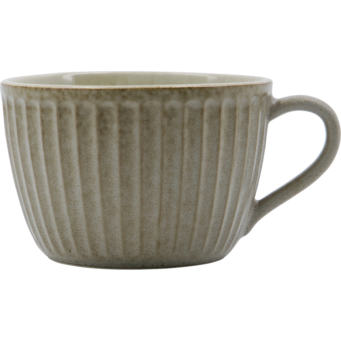 Mugs, hdpleat, gray; brown