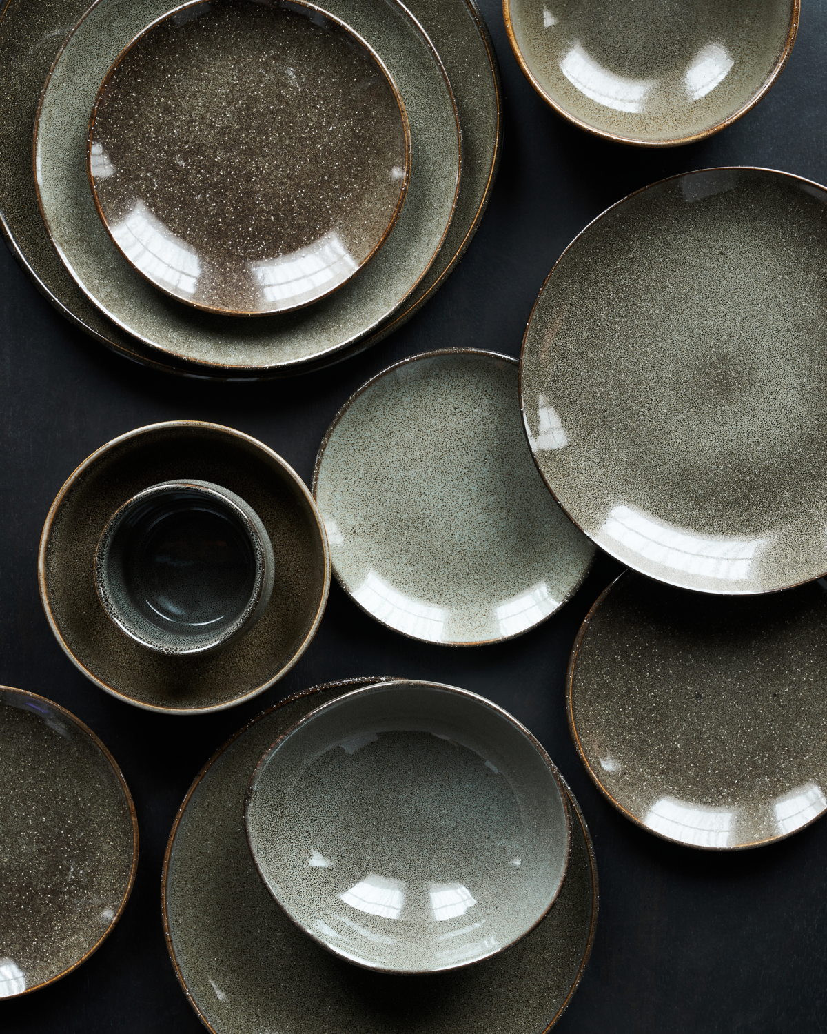 Cake plate, HDLake, Green