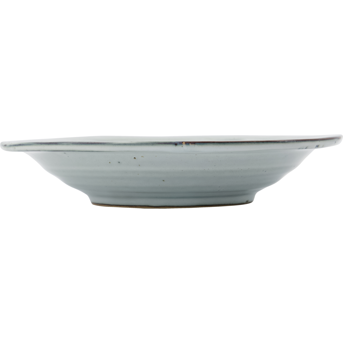The soup plate, hdrustic, gray; blue