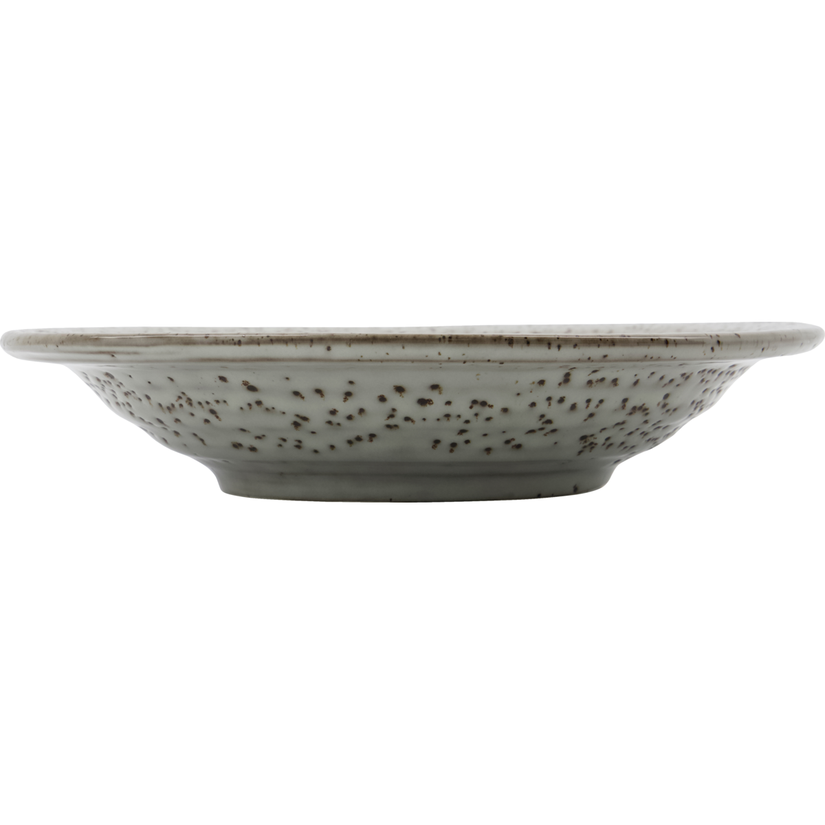 The soup plate, hdrustic, gray; blue