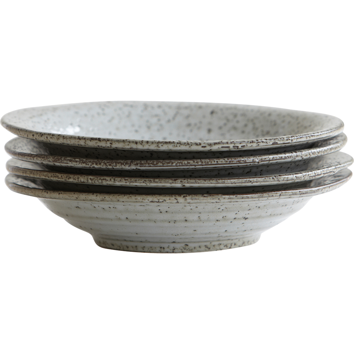 The soup plate, hdrustic, gray; blue