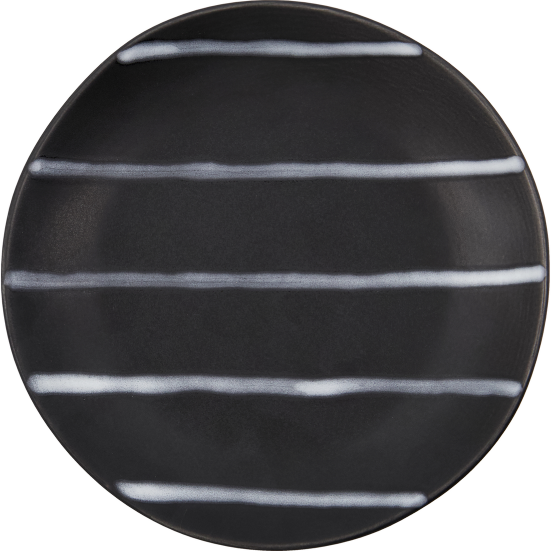 Plate, hdline, black; brown