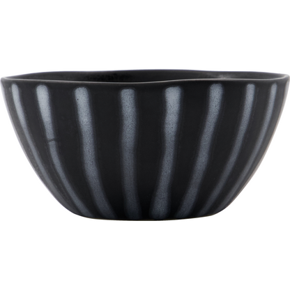 Bowl, hdline, black; brown