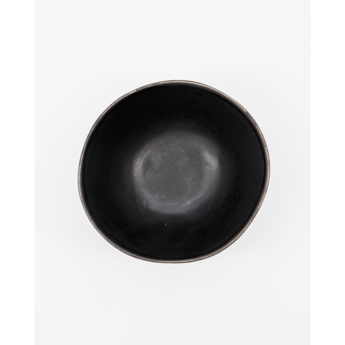 Bowl, hdline, black; brown