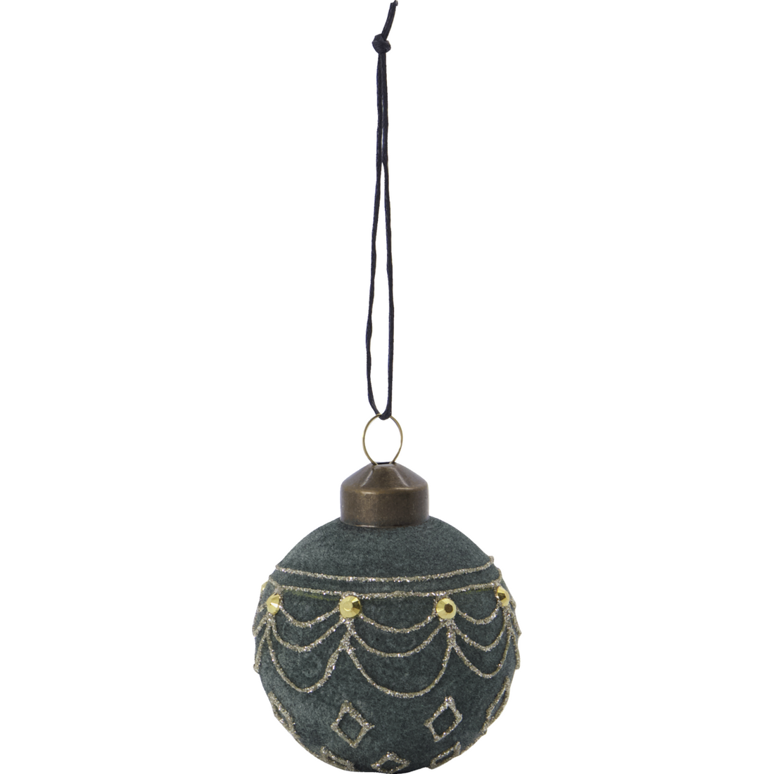 Christmas decorations, hdvelour, dusty green