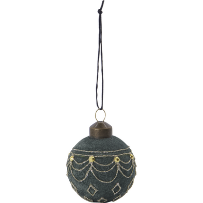 Christmas decorations, hdvelour, dusty green
