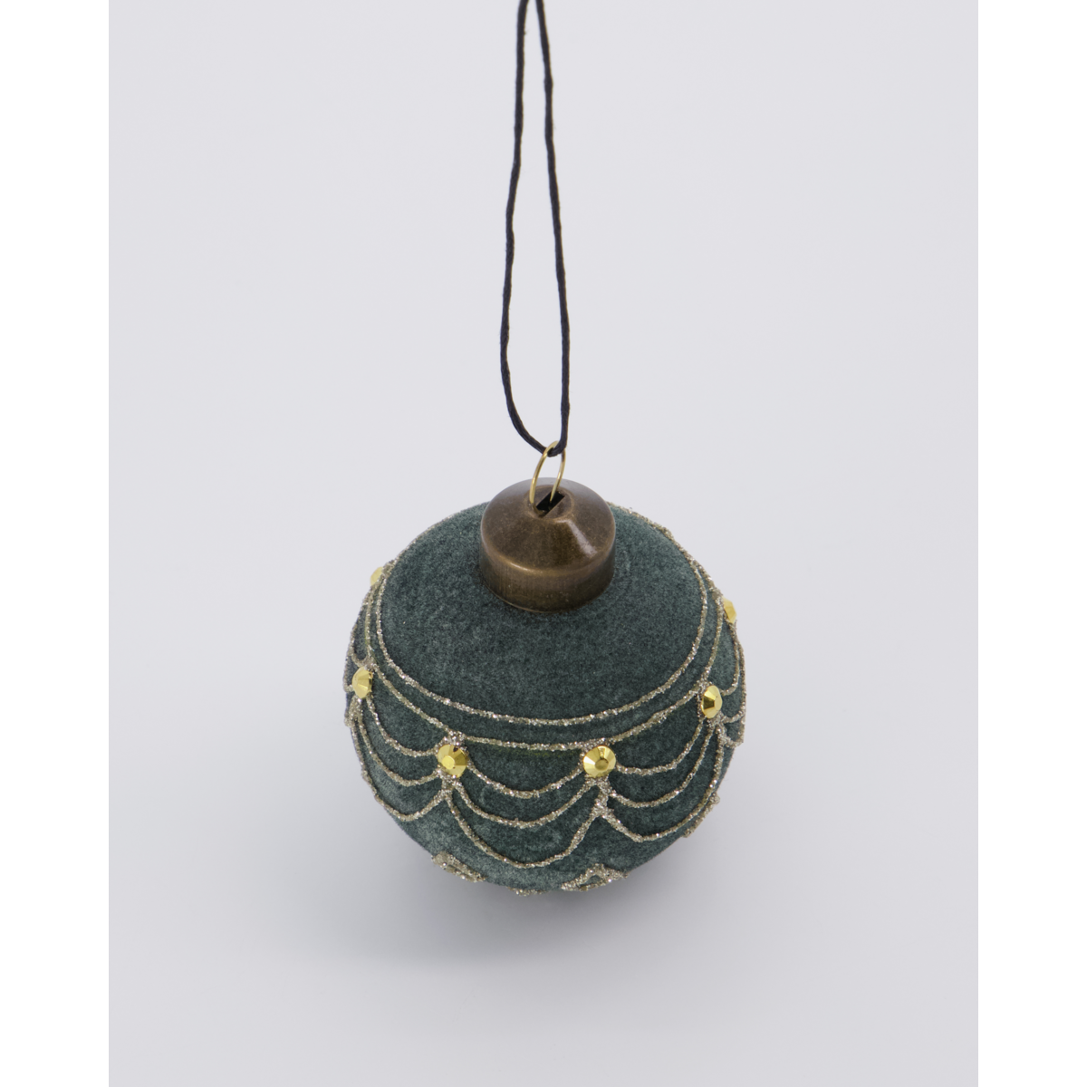 Christmas decorations, hdvelour, dusty green