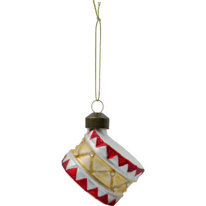 Christmas decorations, hdtambur, red; gold