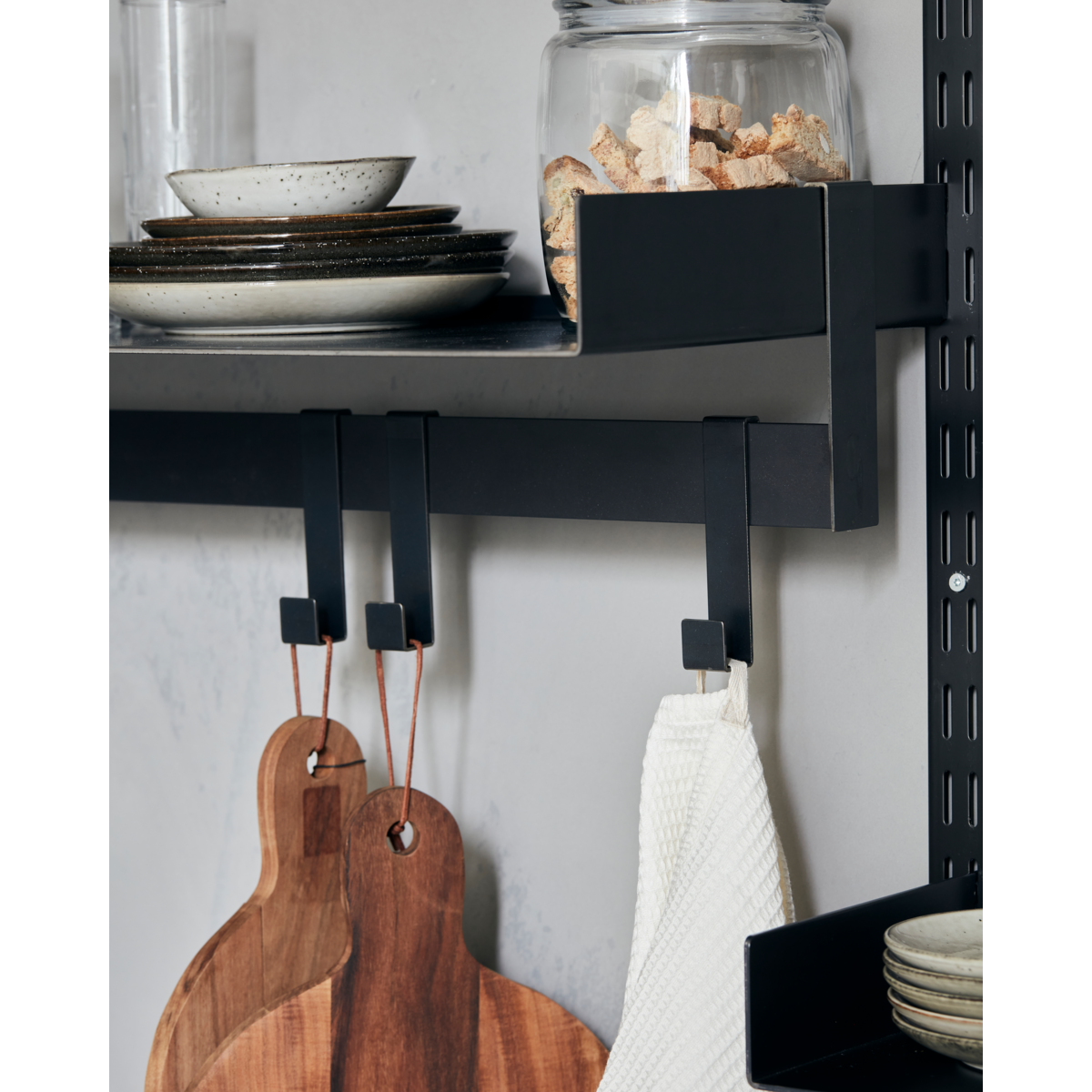 Wall shelf, Hdfari, black