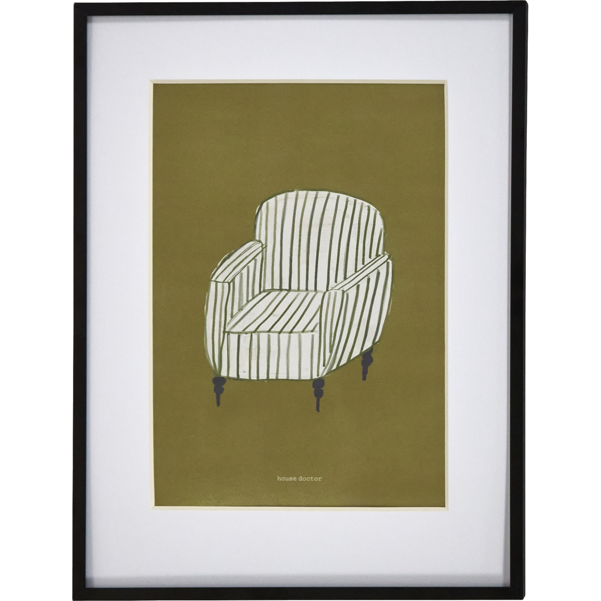 WALL ART HDCHAIR, mustard yellow