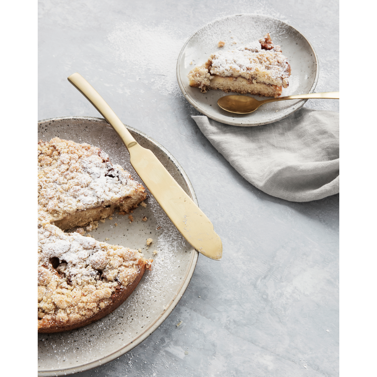 Cake set, Hdgolden, Golden