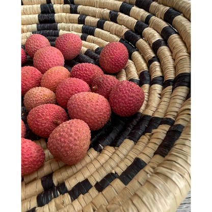 Decoration tray, hdsila, nature; black