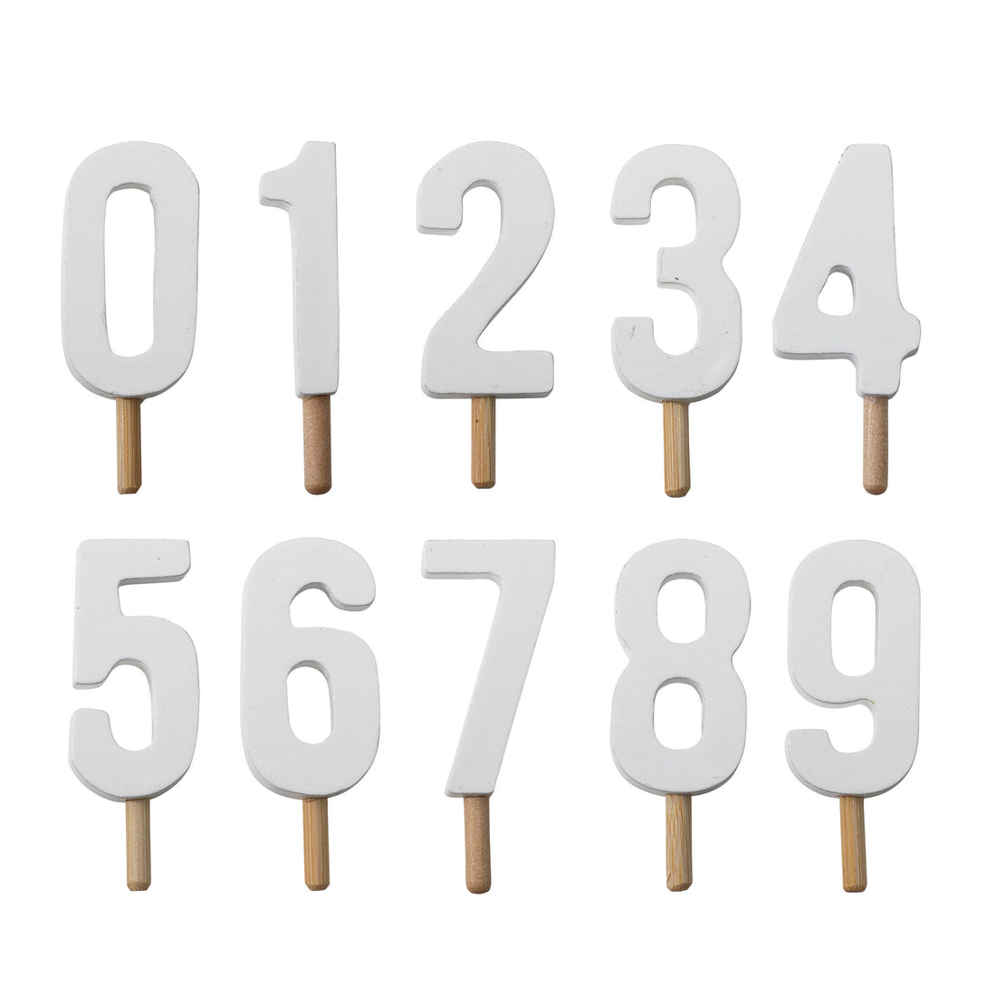 Bloomingville MINI Junaid Birthday decoration, Pink, FSC®100%, MDF