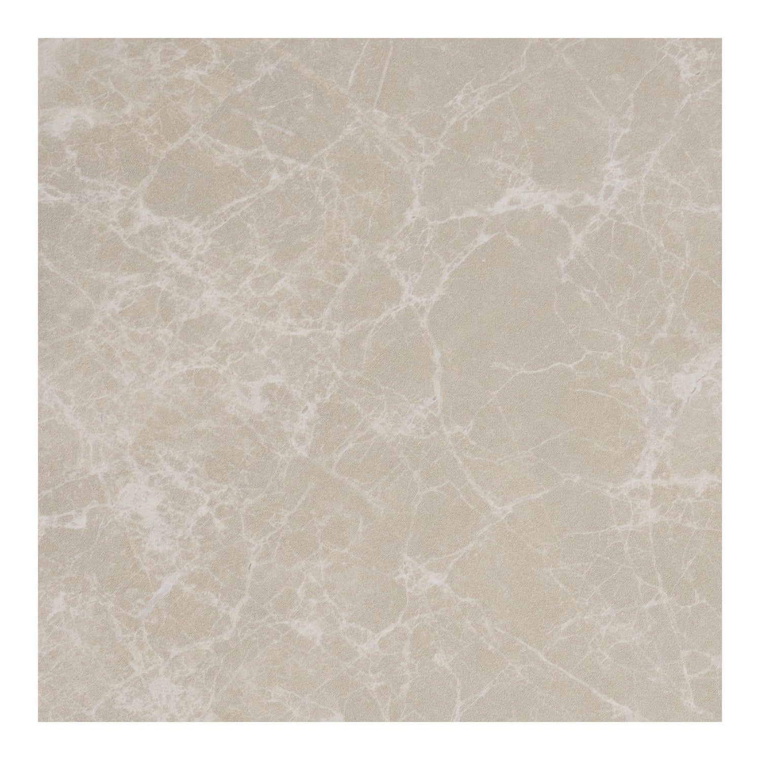 Prague Coffee table - Coffee table, marble look, round, beige set of 2