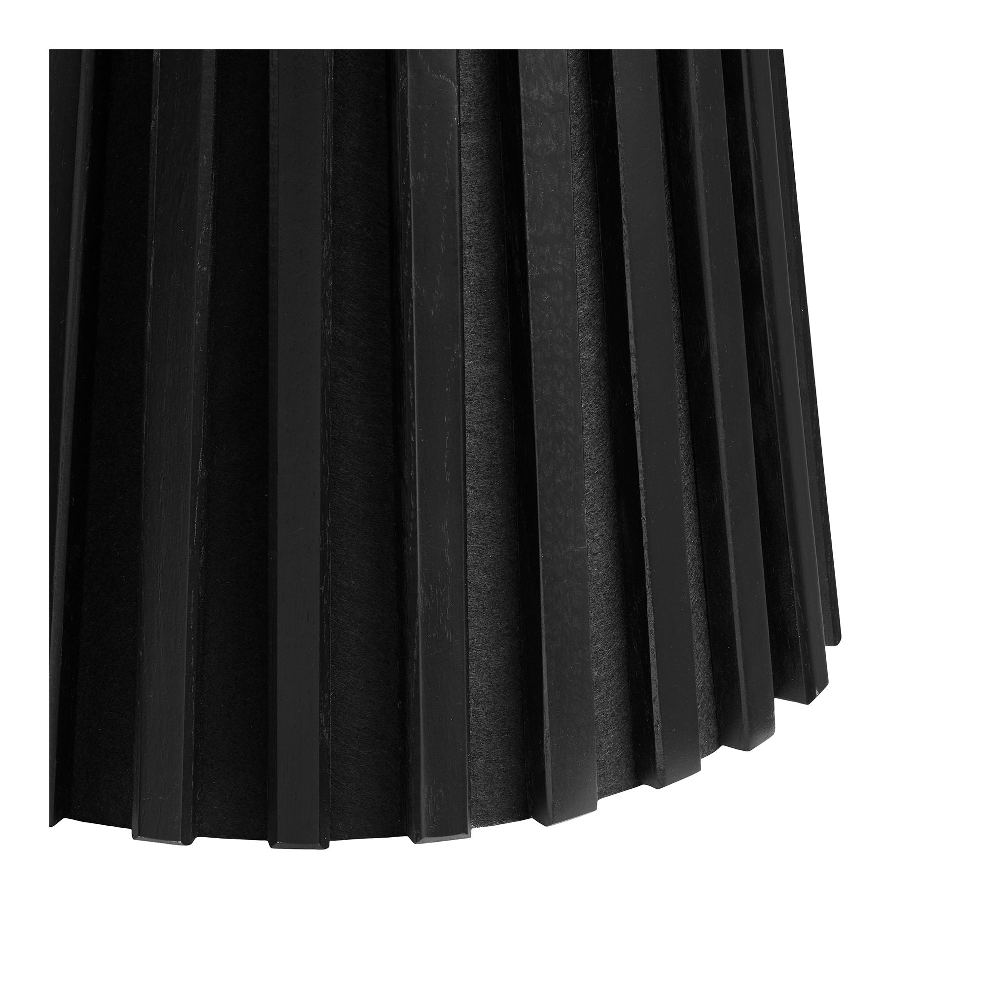 Osaka Corner Table - Corner Table, Egefins, Black Ø40x50 cm