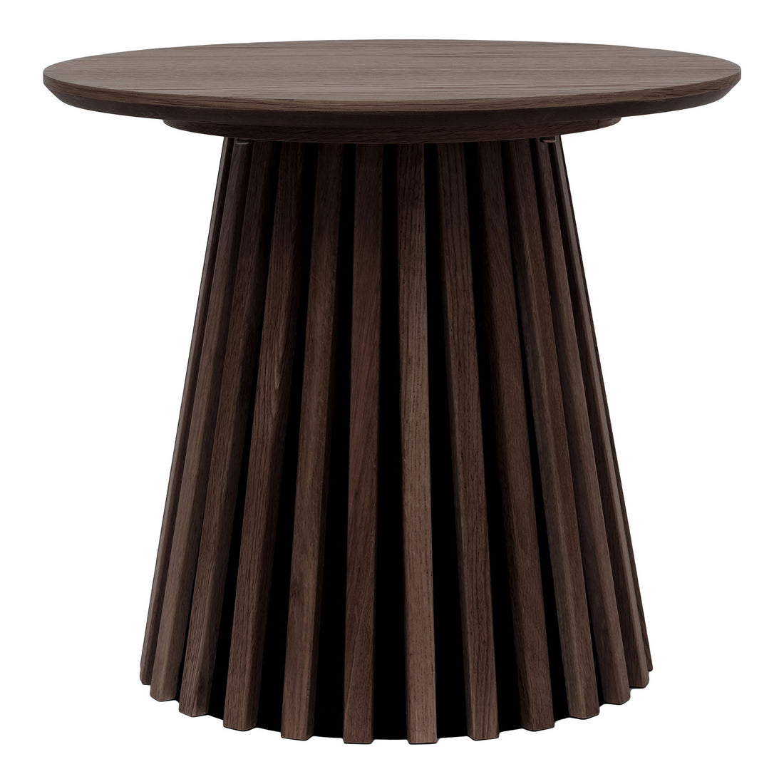 Osaka Corner Table - Corner Table, Egefins, Smoked Ø50x45 cm