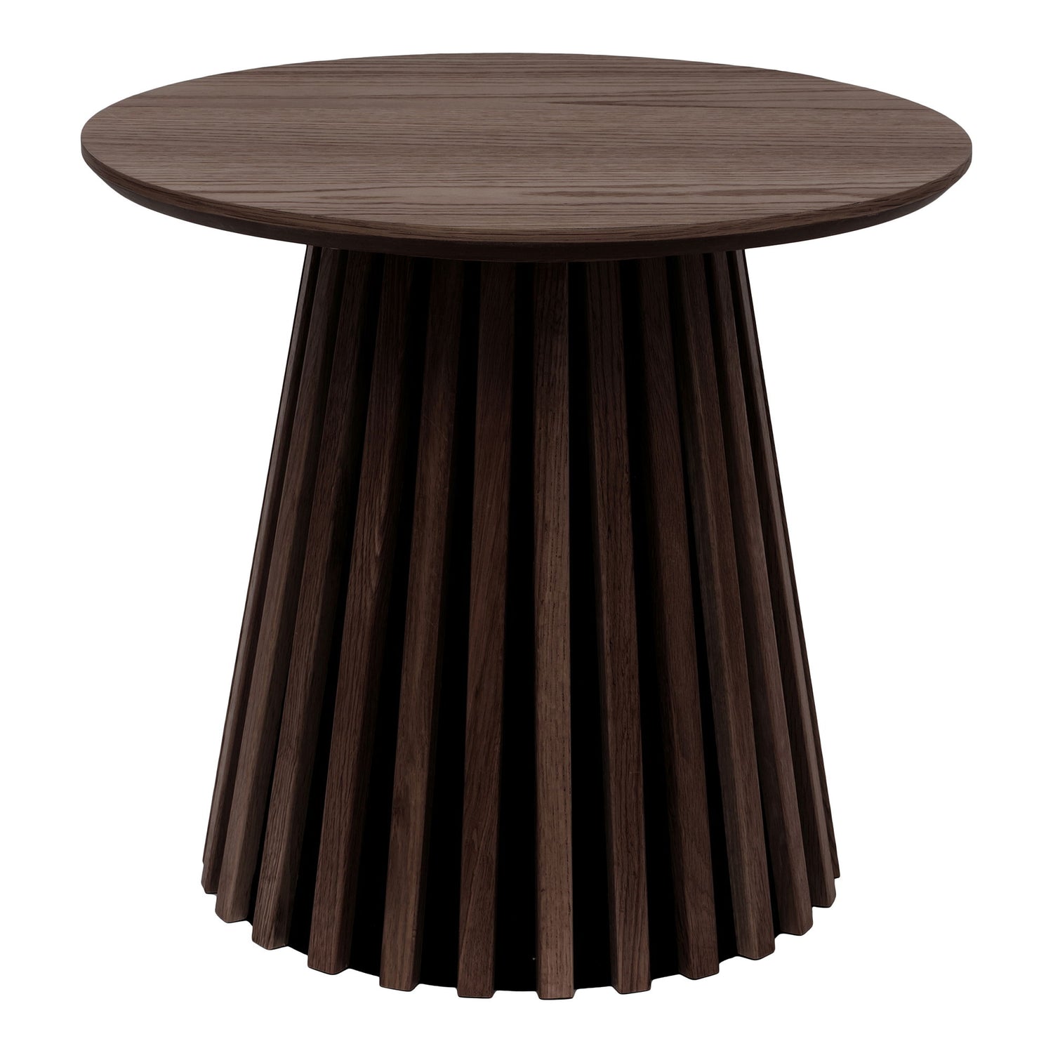 Osaka Corner Table - Corner Table, Egefins, Smoked Ø50x45 cm