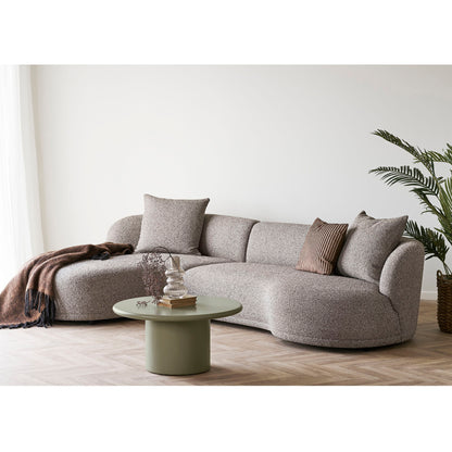 Nagano Coffee Table - Coffee Table, Green Ø80x40 cm