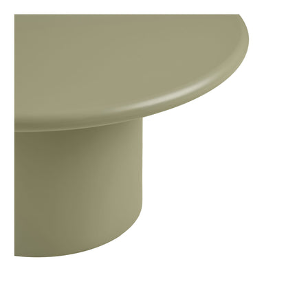 Nagano Coffee Table - Coffee Table, Green Ø80x40 cm
