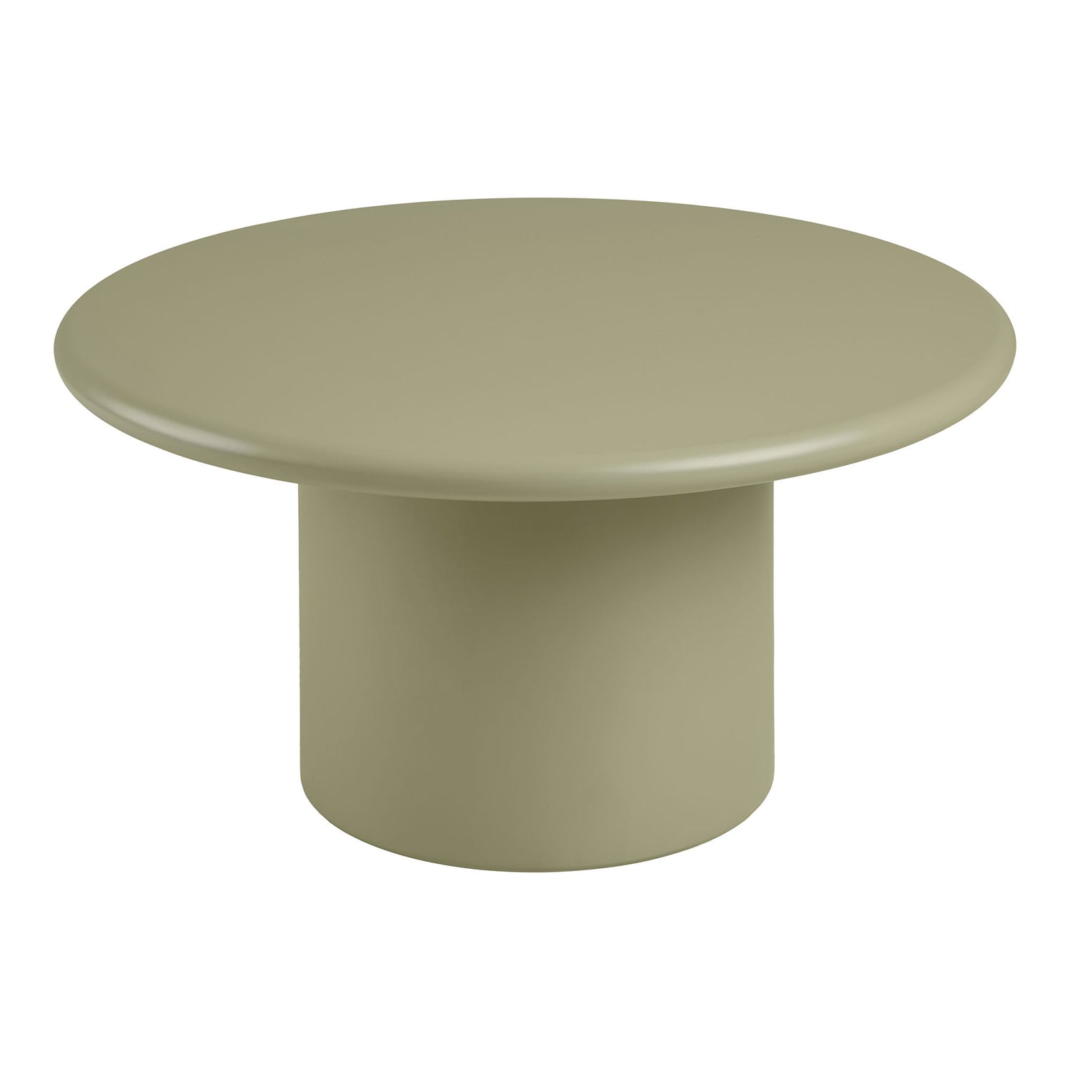 Nagano Coffee Table - Coffee Table, Green Ø80x40 cm