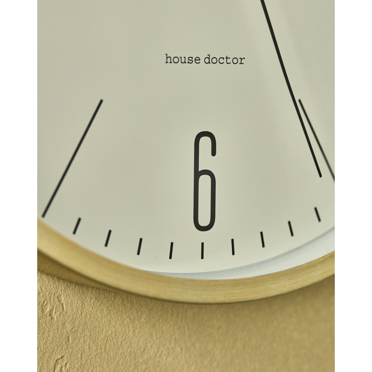 Wall clock, hdhour, golden