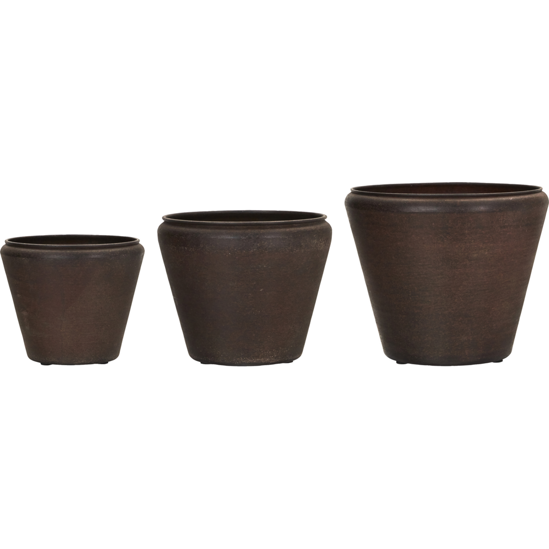 Herbal pot, hdfunnel, antique brown