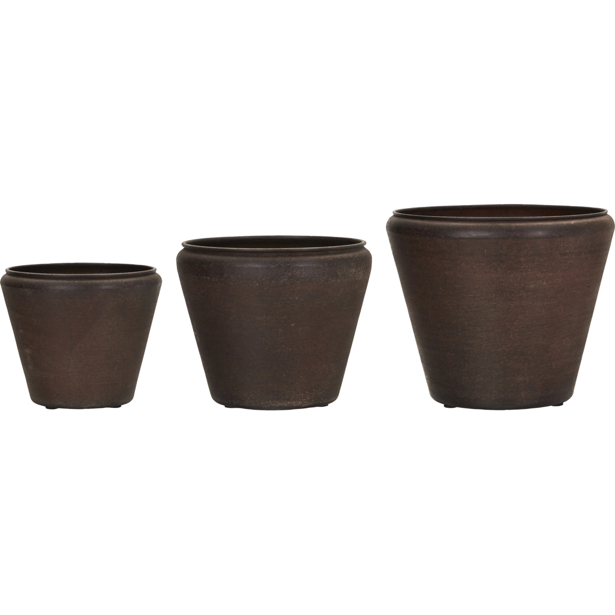 Herbal pot, hdfunnel, antique brown