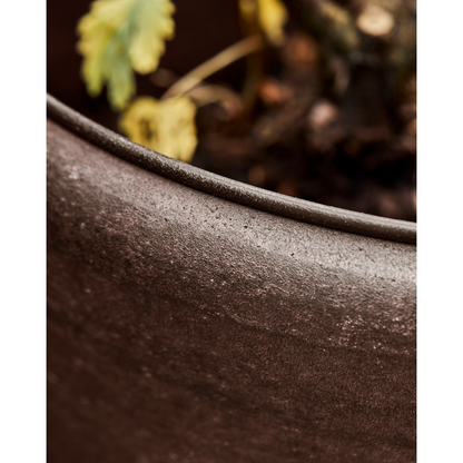 Herbal pot, hdfunnel, antique brown