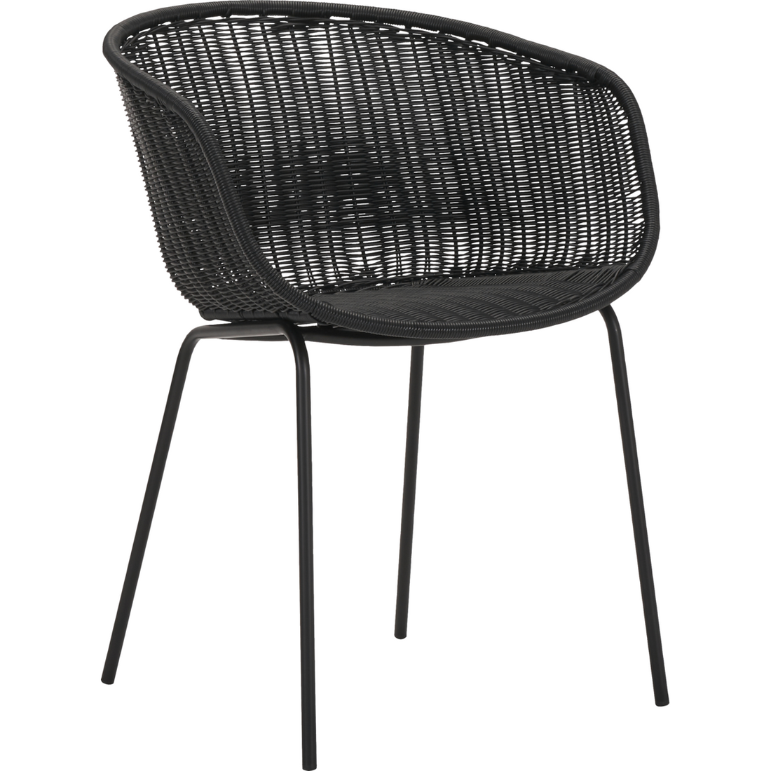 Armchair, Hdhapur, black