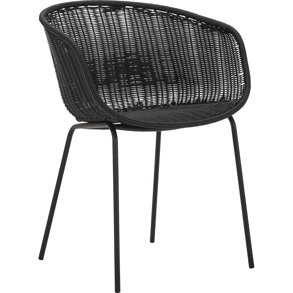 Armchair, Hdhapur, black