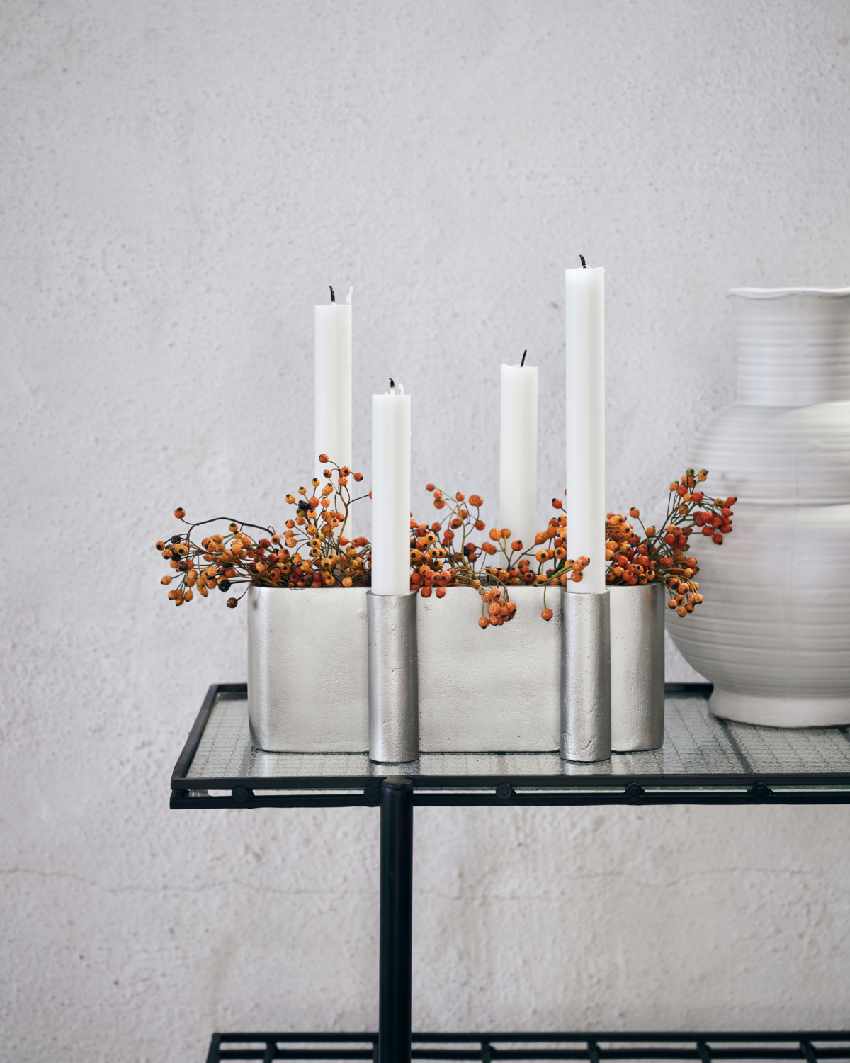 , HDFour oval, Brushed silver