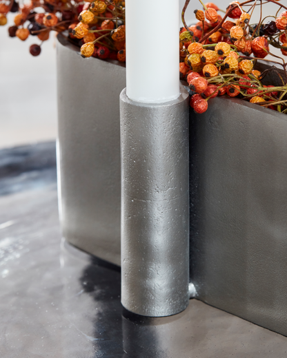 , HDFour oval, Brushed silver