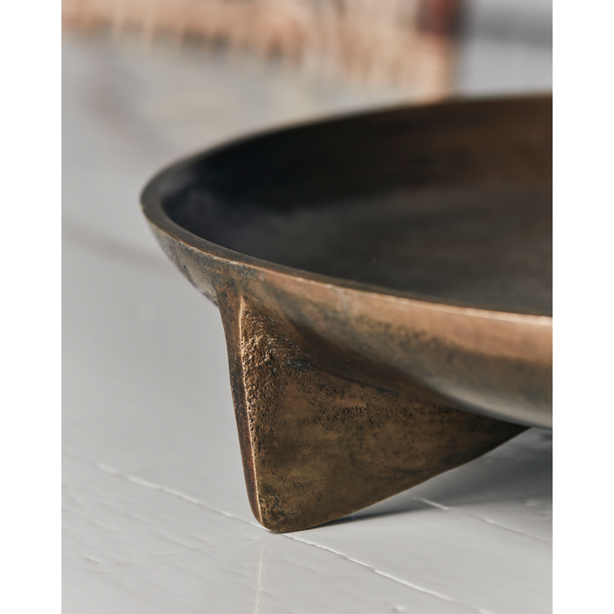 House Doctor - Tray, HDCast, Antique brass