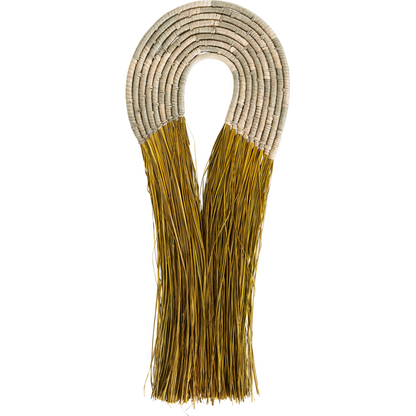 Wall Art, Hdjunia, Natural; Yellow