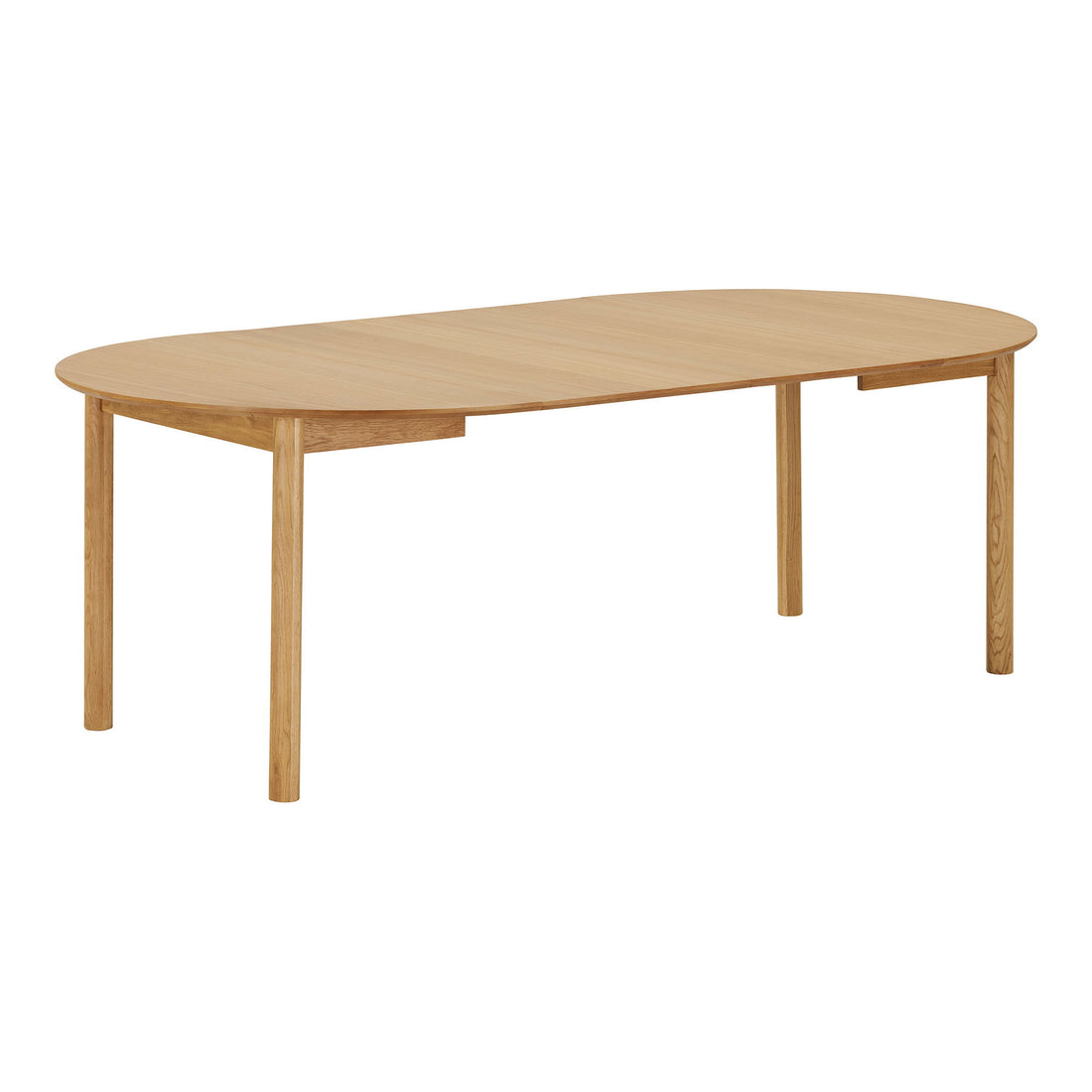 Bundaberg Dining Table - Dining Table, Oak Fines, incl. Additional plates Ø120x120-170-220x75 cm