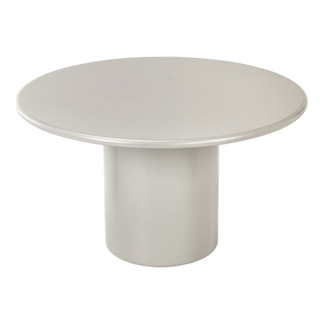 Dining table, sand Ø120x75 cm